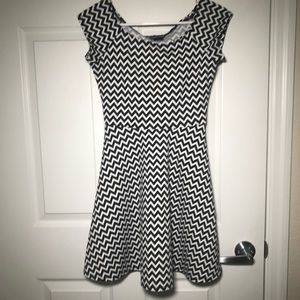 Black and white sundress